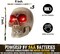 Heads Decorations - Animated Floating Skeleton with Sound Activated, Creepy Voice, Spooky Skull, Light Up Eyes, Scary Move Haunted Horror Prop for Indoor, Outdoor